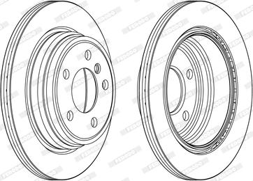 Ferodo DDF2313C - Kočioni disk www.molydon.hr