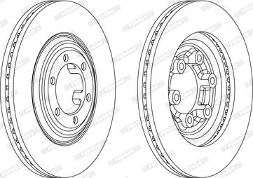 Ferodo DDF2372C - Kočioni disk www.molydon.hr