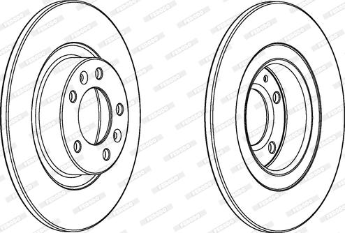 Ferodo DDF2297C - Kočioni disk www.molydon.hr