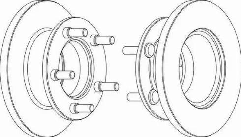 Ferodo DDF225-1 - Kočioni disk www.molydon.hr