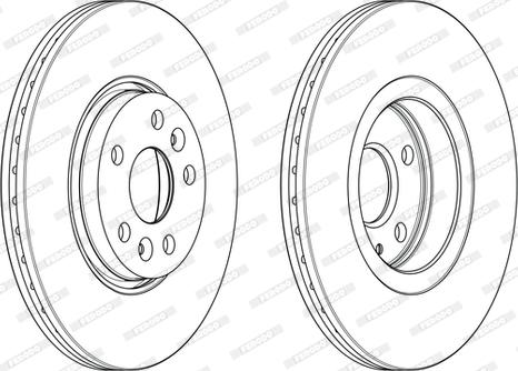 Ferodo DDF2266 - Kočioni disk www.molydon.hr