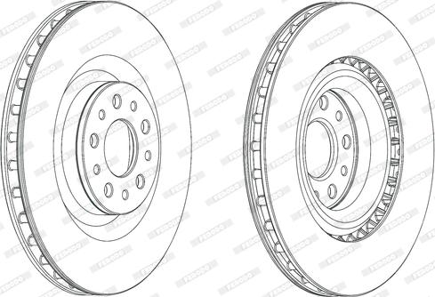 Ferodo DDF2289C - Kočioni disk www.molydon.hr