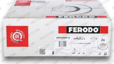 Ferodo DDF2280P-D - Kočioni disk www.molydon.hr