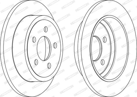 Ferodo DDF2288C - Kočioni disk www.molydon.hr