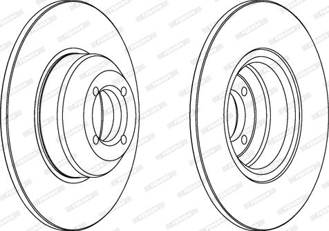 Ferodo DDF277 - Kočioni disk www.molydon.hr