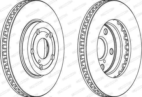 Ferodo DDF799 - Kočioni disk www.molydon.hr