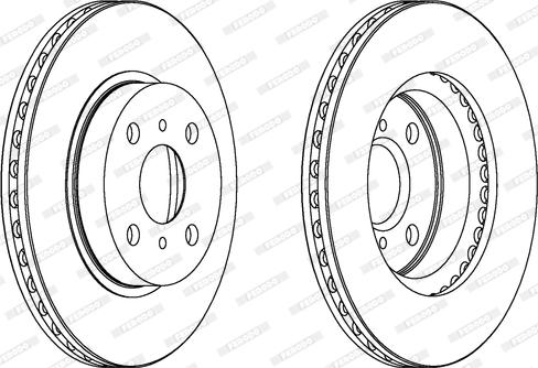 Ferodo DDF794C - Kočioni disk www.molydon.hr