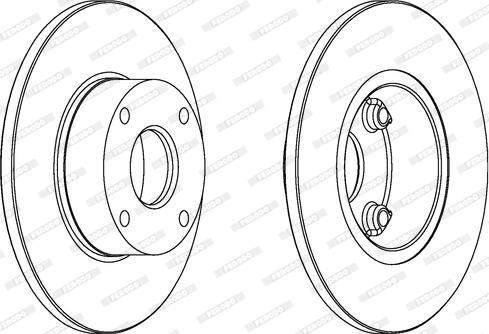 Ferodo DDF753 - Kočioni disk www.molydon.hr