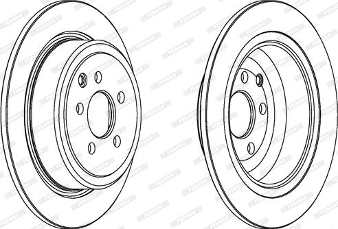 Ferodo DDF757 - Kočioni disk www.molydon.hr