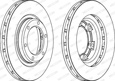 Ferodo DDF769 - Kočioni disk www.molydon.hr