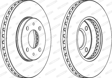 Ferodo DDF716 - Kočioni disk www.molydon.hr