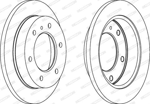 Ferodo DDF786 - Kočioni disk www.molydon.hr