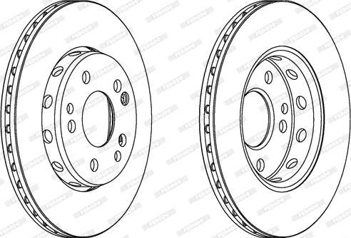 Ferodo DDF728 - Kočioni disk www.molydon.hr