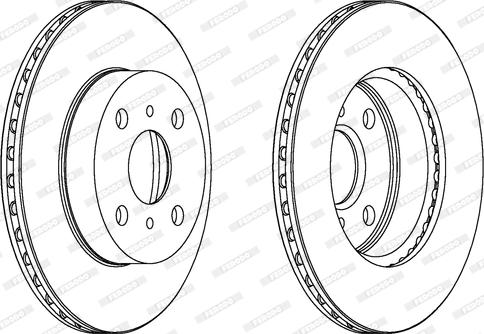 Ferodo DDF775 - Kočioni disk www.molydon.hr