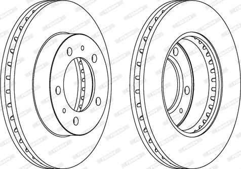 Ferodo DDF772 - Kočioni disk www.molydon.hr