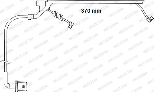 Ferodo FAI169 - Signalni kontakt, trosenje kočione plocice www.molydon.hr