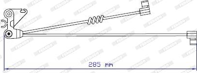 Ferodo FAI125 - Signalni kontakt, trosenje kočione plocice www.molydon.hr