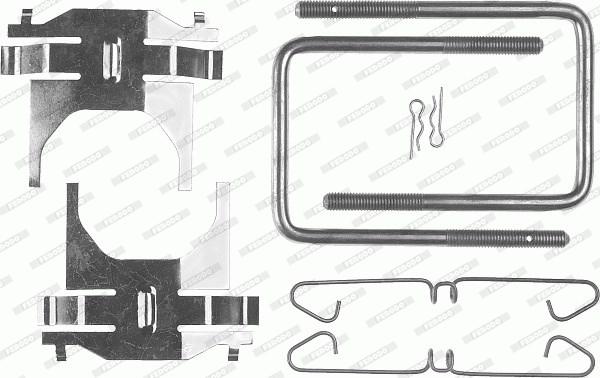 Ferodo FBA411 - Komplet pribora, Pločica disk kočnice www.molydon.hr