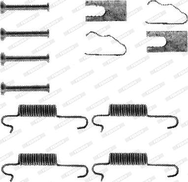 Ferodo FBA145 - Dodaci, bubanj kočnice www.molydon.hr