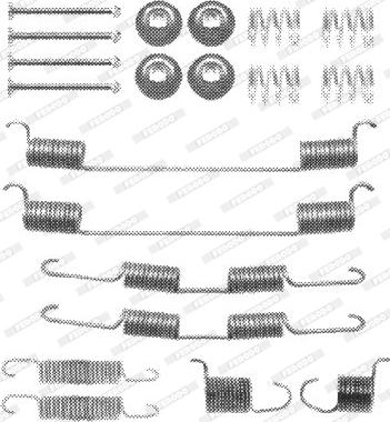 Ferodo FBA80 - Dodaci, bubanj kočnice www.molydon.hr