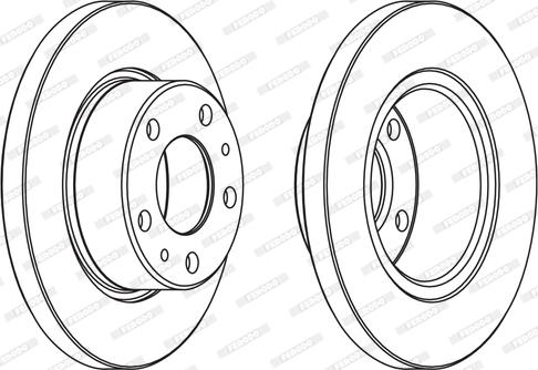 Ferodo FCR194A - Kočioni disk www.molydon.hr