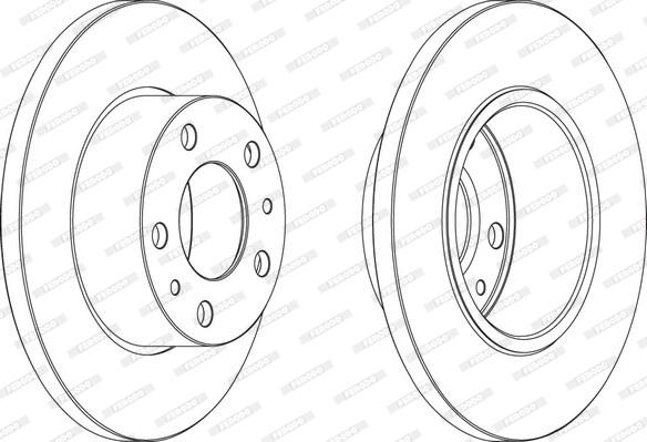 Ferodo FCR195A - Kočioni disk www.molydon.hr