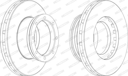 Ferodo FCR190A - Kočioni disk www.molydon.hr