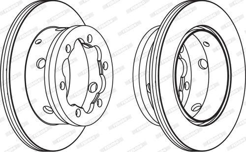 Ferodo FCR191A - Kočioni disk www.molydon.hr