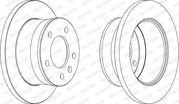 Ferodo FCR154A - Kočioni disk www.molydon.hr