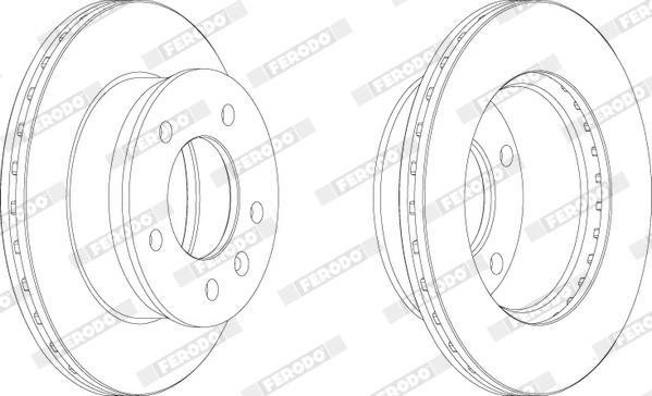 Ferodo FCR153AX - Kočioni disk www.molydon.hr