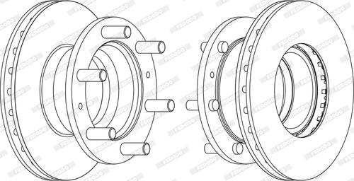 Ferodo FCR157A - Kočioni disk www.molydon.hr