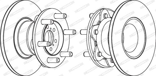 Ferodo FCR104A - Kočioni disk www.molydon.hr