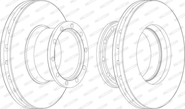 Ferodo FCR113A - Kočioni disk www.molydon.hr