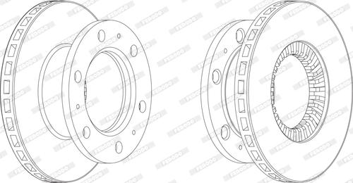 Ferodo FCR112A - Kočioni disk www.molydon.hr