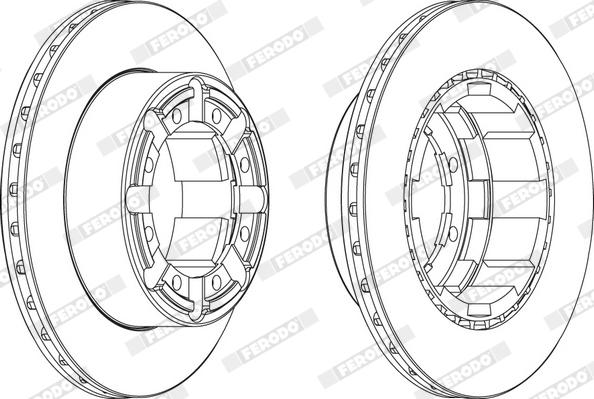 Ferodo FCR184AX - Kočioni disk www.molydon.hr