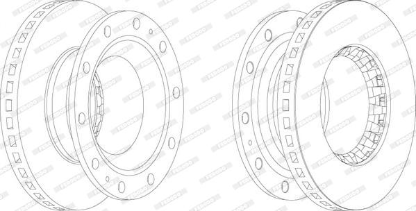 Ferodo FCR136A - Kočioni disk www.molydon.hr