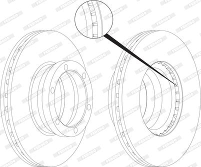 Ferodo FCR130A - Kočioni disk www.molydon.hr