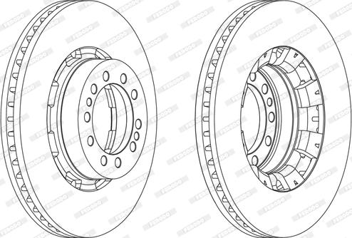 Ferodo FCR128A - Kočioni disk www.molydon.hr