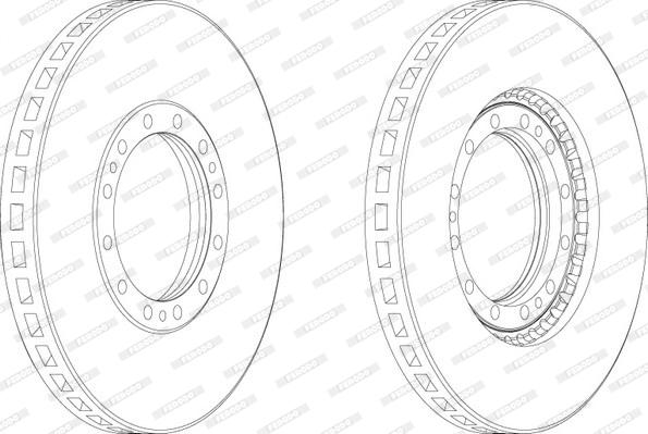 Ferodo FCR123A - Kočioni disk www.molydon.hr