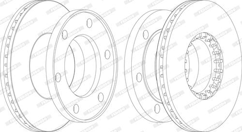 Ferodo FCR174A - Kočioni disk www.molydon.hr