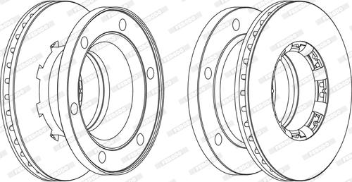 Ferodo FCR175A - Kočioni disk www.molydon.hr