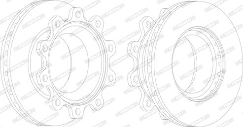 Ferodo FCR176A - Kočioni disk www.molydon.hr