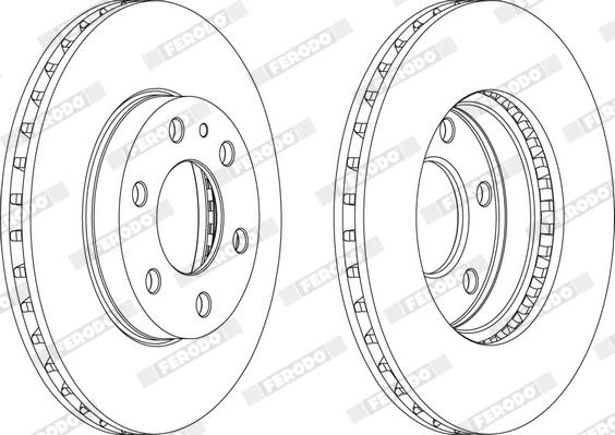 Ferodo FCR314AX - Kočioni disk www.molydon.hr