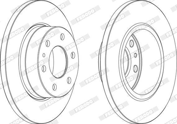 Ferodo FCR315AX - Kočioni disk www.molydon.hr