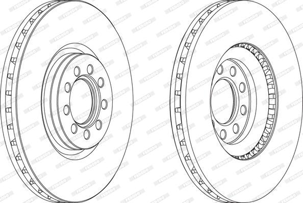 Ferodo FCR317A - Kočioni disk www.molydon.hr