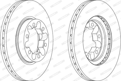 Ferodo FCR339A - Kočioni disk www.molydon.hr