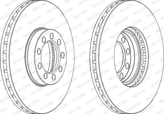 Ferodo FCR329A - Kočioni disk www.molydon.hr