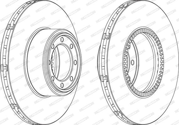 Ferodo FCR321A - Kočioni disk www.molydon.hr