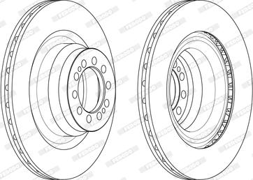 Ferodo FCR371A - Kočioni disk www.molydon.hr