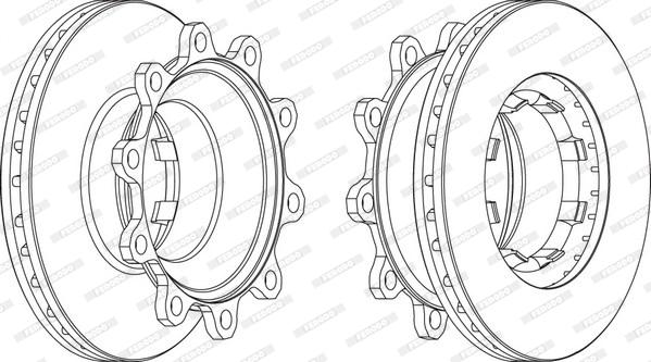 Ferodo FCR293A - Kočioni disk www.molydon.hr